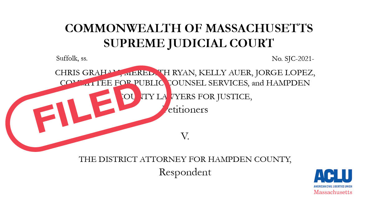 FILED: Graham et al, v. District attorney for hampden county