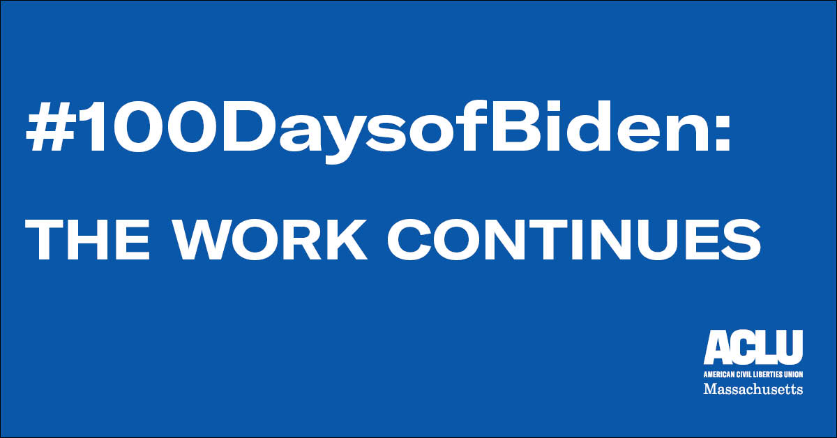 100 Days of Biden: the work continues