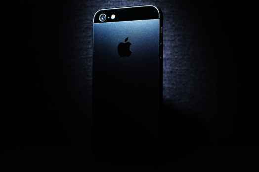 Black iPhone Stock